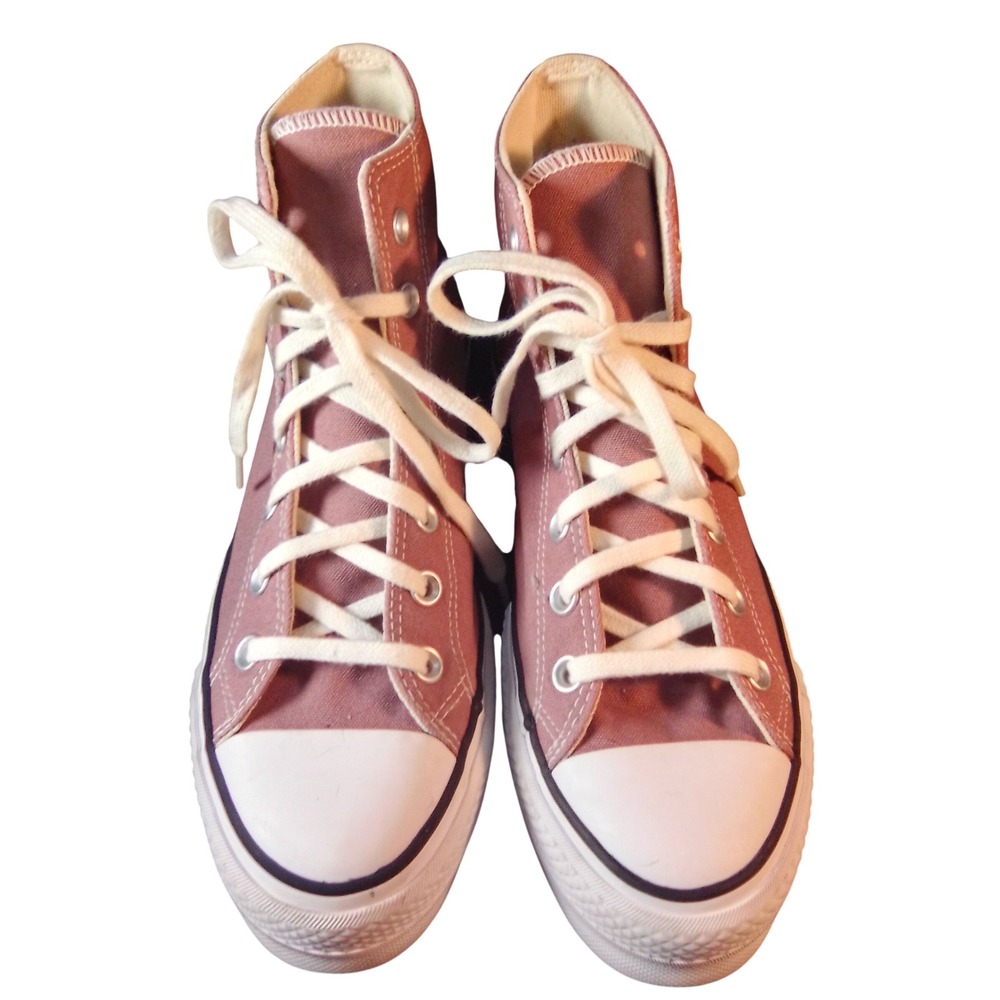 Converse Chuck Taylor All Star Lift High Top Pink Sneakers SKUW371 - Picture 2 of 7